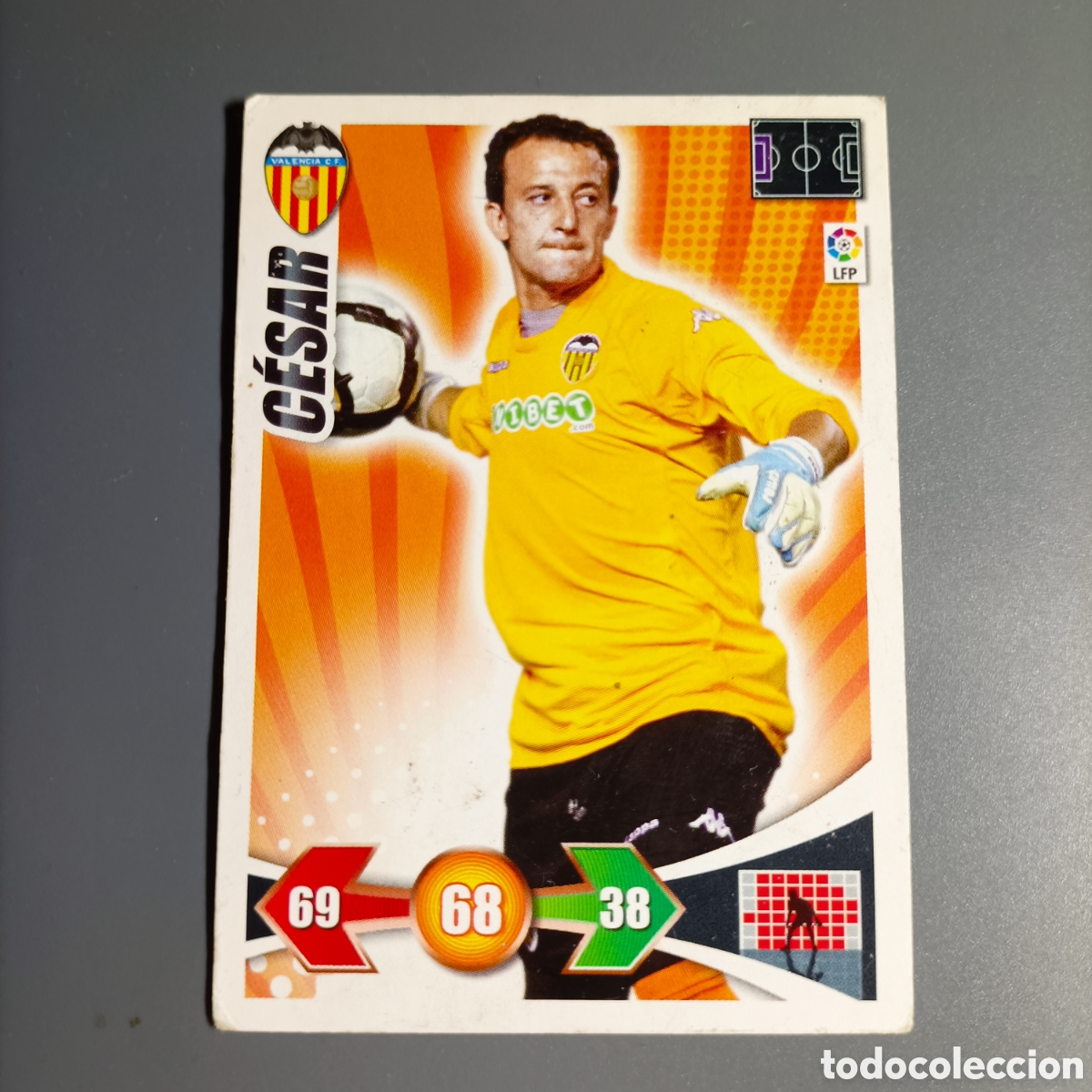 Cromos de f&uacute;tbol: ADRENALYN. LIGA 2009-2010 (VALENCIA) C&Eacute;SAR
