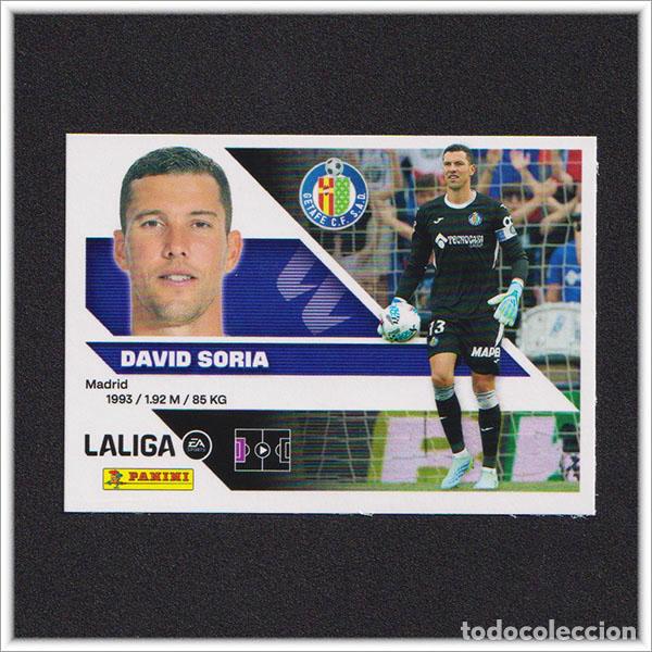 Cromos de f&uacute;tbol: LIGA ESTE 2026 2027 26 27 PANINI DAVID SORIA 3 GETAFE COLECCI&Oacute;N ALBUM 1&ordf; EDICI&Oacute;N