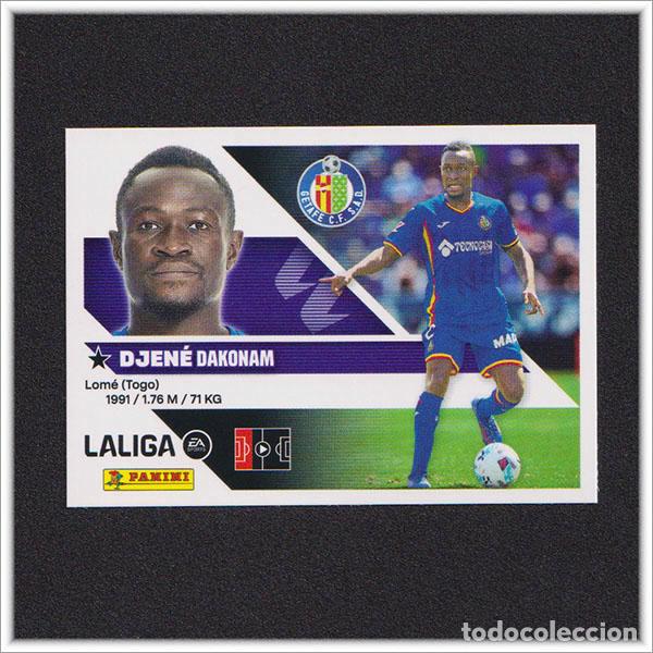 Cromos de f&uacute;tbol: LIGA ESTE 2026 2027 26 27 PANINI DJENE 6 GETAFE COLECCI&Oacute;N ALBUM 1&ordf; EDICI&Oacute;N