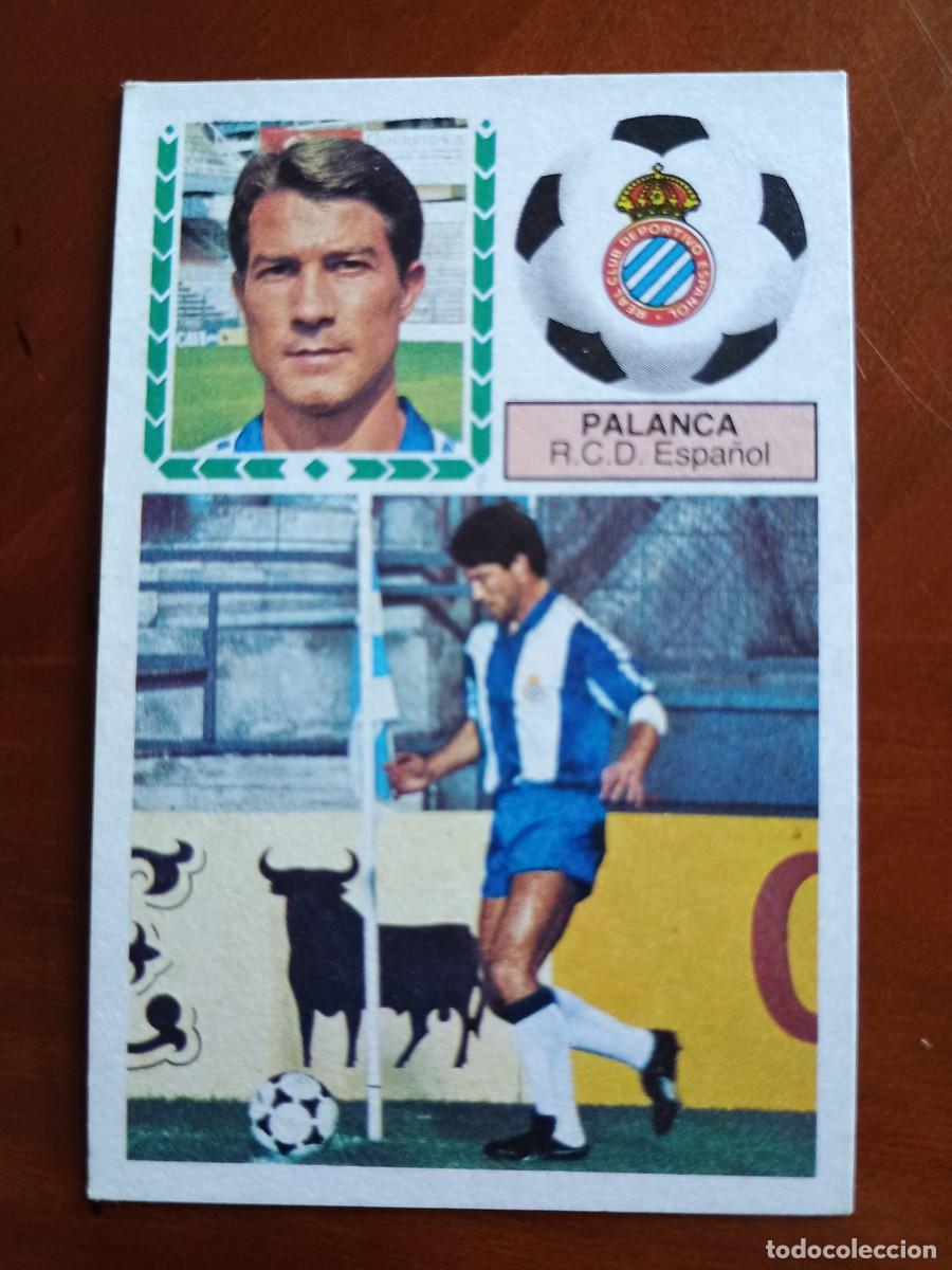 Cromos de f&uacute;tbol: Cromo f&uacute;tbol liga 83 84 1983 1984 ediciones este sin pegar nuevo coloca Palanca Espa&ntilde;ol de Barcelona