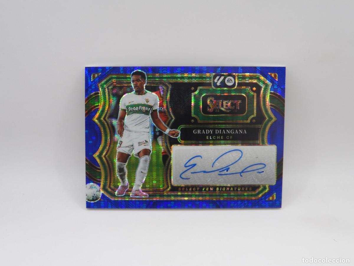 Cromos de f&uacute;tbol: AUTO GRADY DIANGANA BLUE PULSAR ELCHE PANINI SELECT 2025 2026 25 26