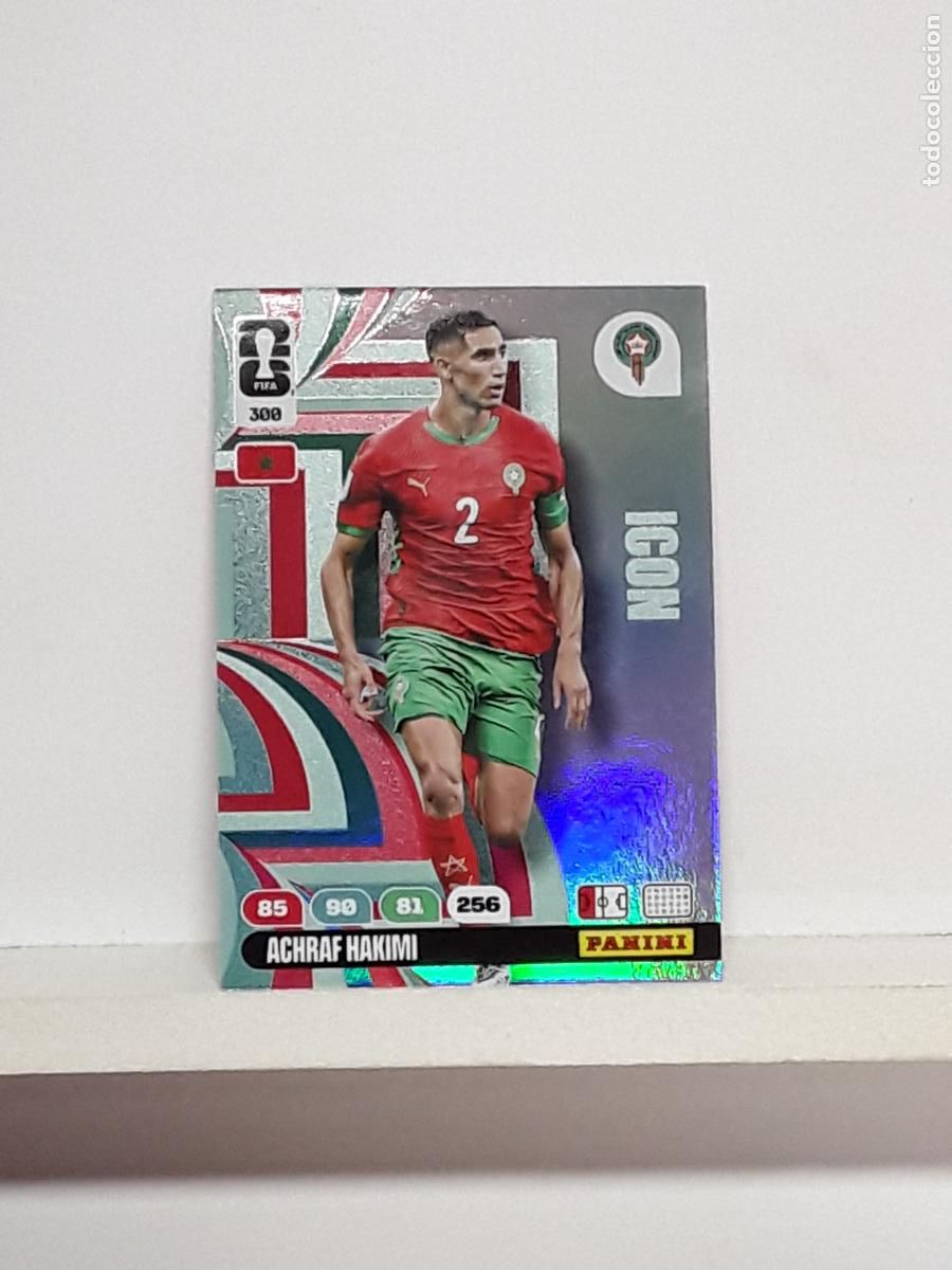 Cromos de f&uacute;tbol: ADRENALYN MUNDIAL 2026 WORLD CUP 26 ALBUM PANINI N 300 MARRUECOS ACHRAF HAKIMI
