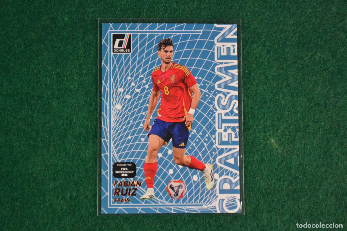 Cromos de f&uacute;tbol: PANINI DONRUSS ROAD TO FIFA WORLD CUP 2026 - FABIAN RUIZ (ESPA&Ntilde;A) INSERT CRAFTSMEN