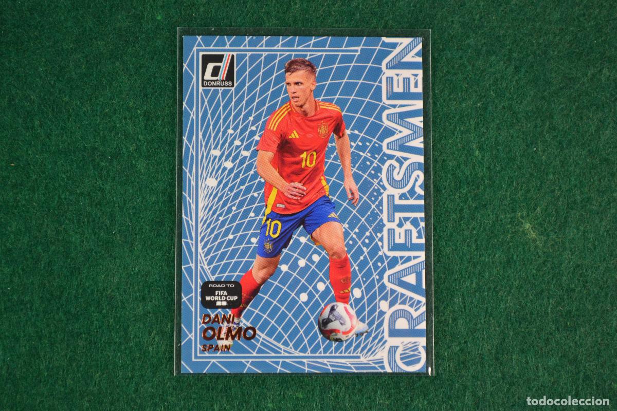Cromos de f&uacute;tbol: PANINI DONRUSS ROAD TO FIFA WORLD CUP 2026 - DANI OLMO (ESPA&Ntilde;A / FC BARCELONA) INSERT CRAFTSMEN