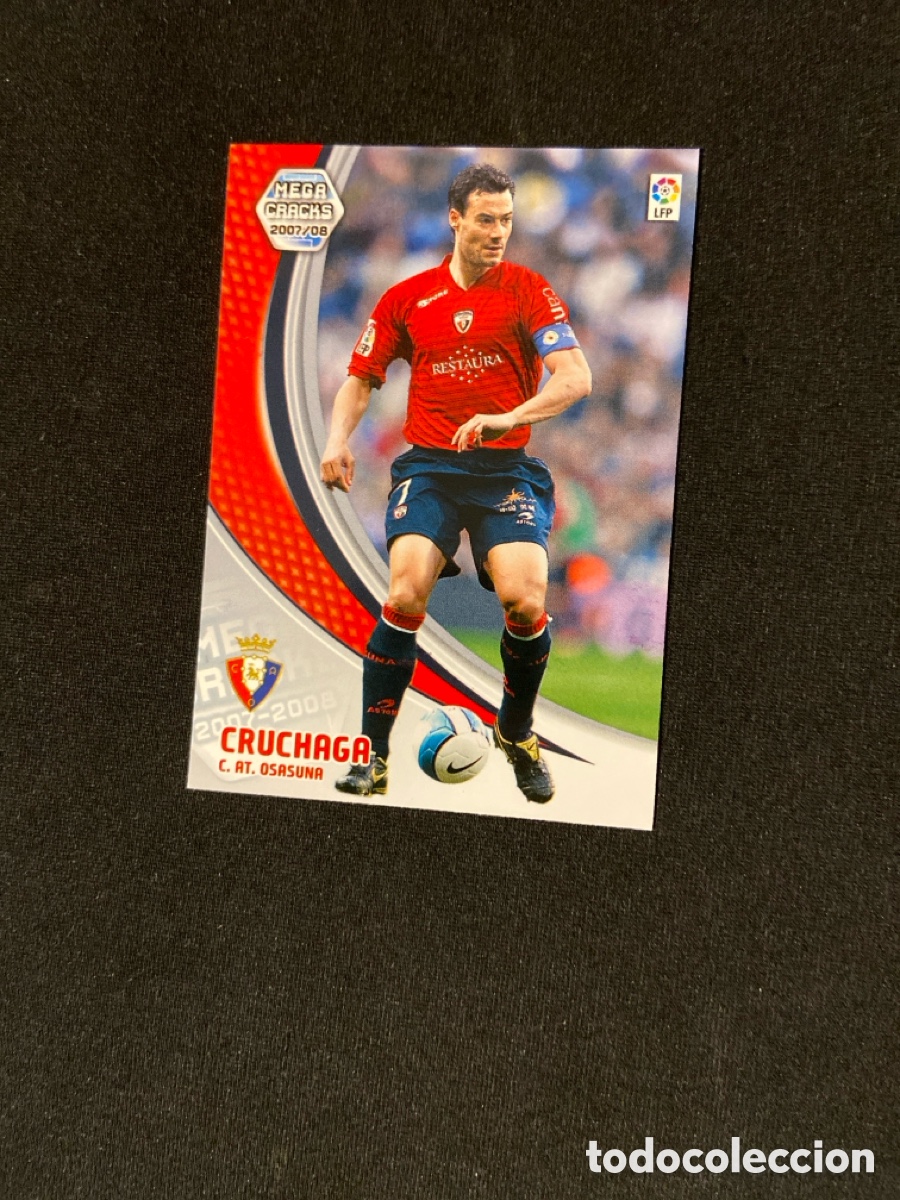Cromos de f&uacute;tbol: CRUCHAGA 221 (OSASUNA) MEGA