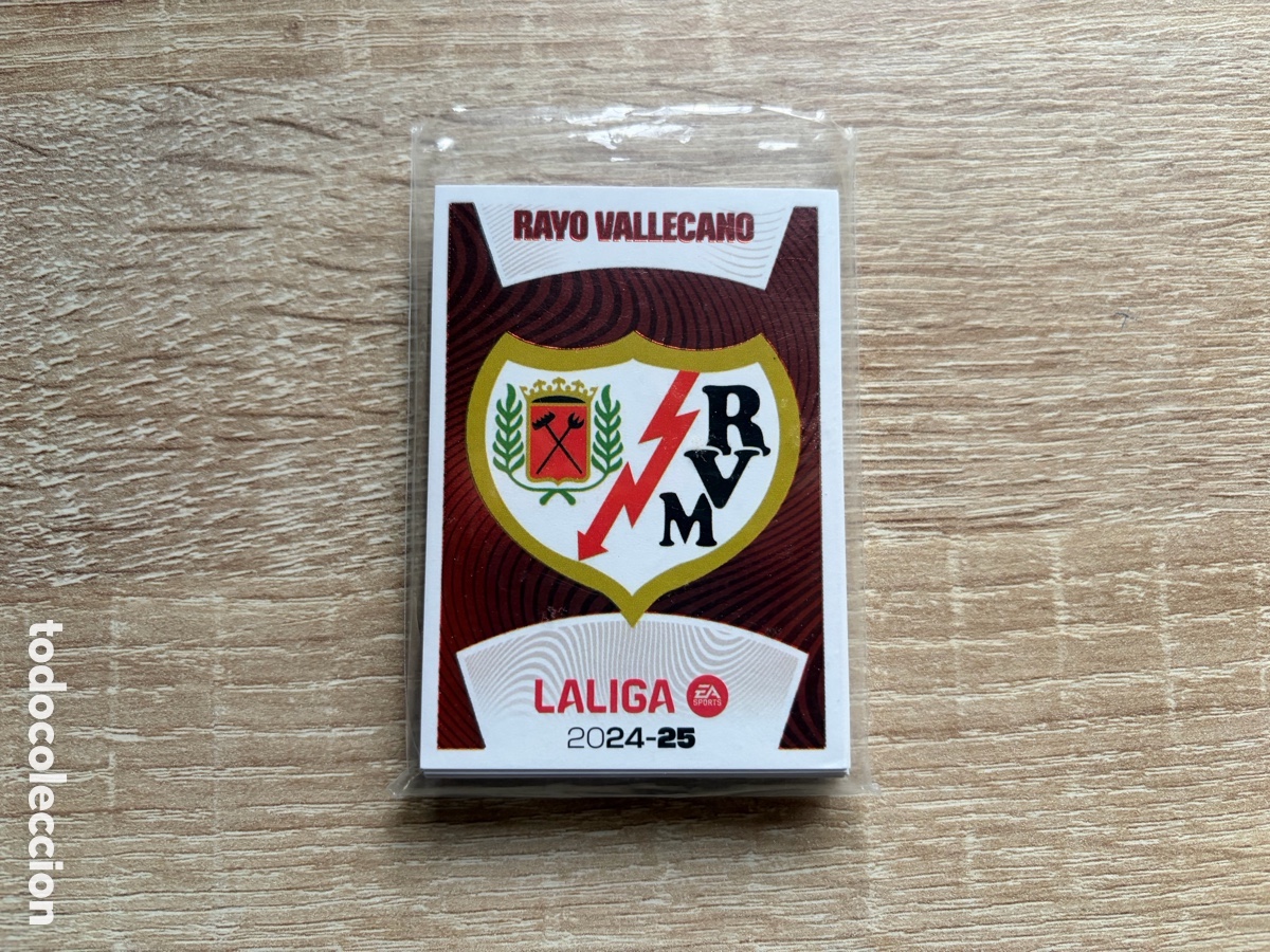 Cromos de f&uacute;tbol: RAYO VALLECANO EQUIPO COMPLETO LIGA ESTE EDICIONES ESTE PANINI 2024 2025 24 25