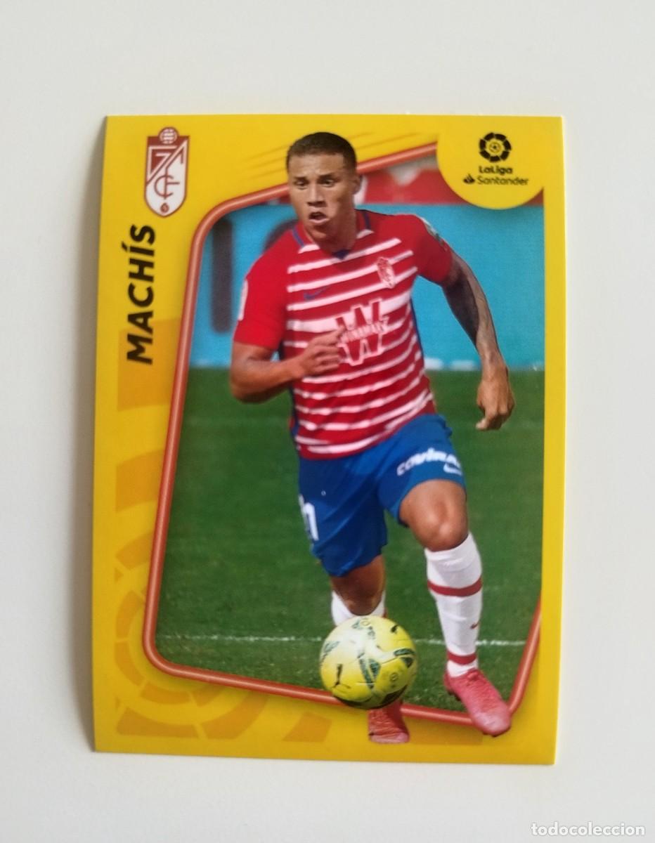 Fu&szlig;ball-Sticker: Mach&iacute;s 3 SIN PEGAR NUNCA PEGADO Granada CF Liga Ediciones Este 21 22 / 2021 2022