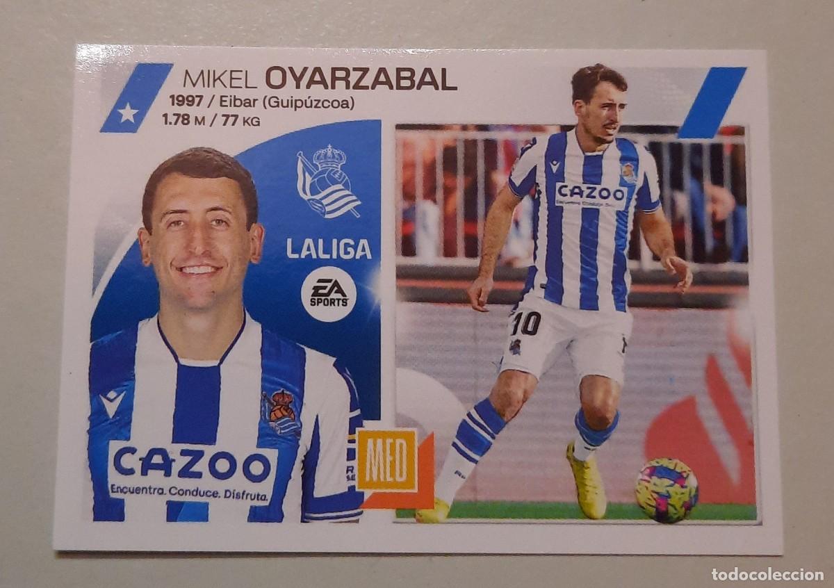 Cromos de f&uacute;tbol: N&deg;17 Mikel Oyarzabal, Real Sociedad 2023-24