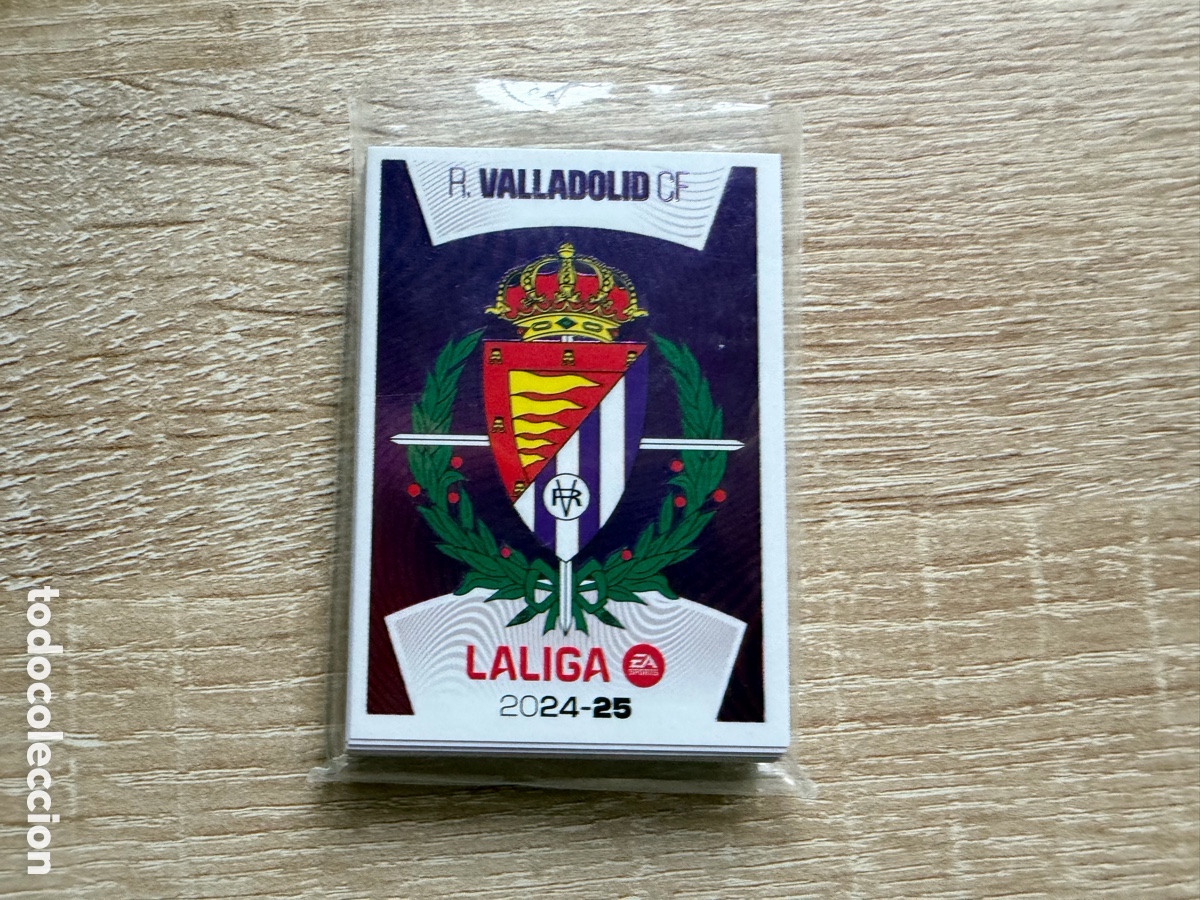 Figurine di Calcio: REAL VALLADOLID CF EQUIPO COMPLETO LIGA ESTE EDICIONES ESTE PANINI 2024 2025 24 25