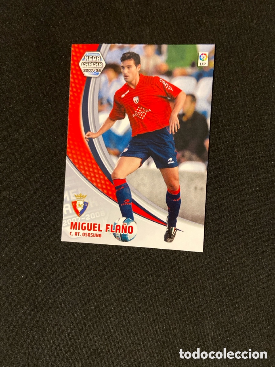 Cromos de f&uacute;tbol: MIGUEL FLA&Ntilde;O 223 (OSASUNA)