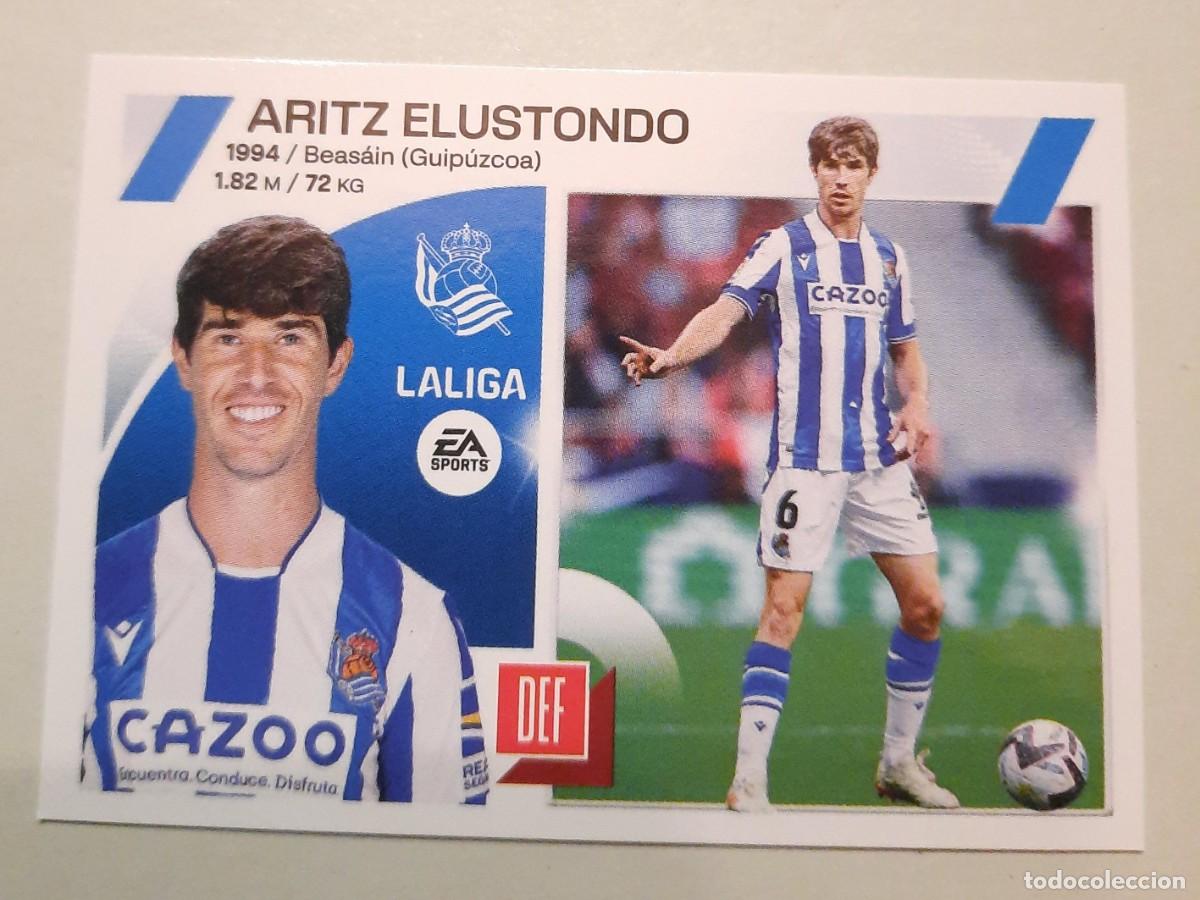 Cromos de f&uacute;tbol: N&deg;6 Aritz Elustondo, Real Sociedad 2023-24