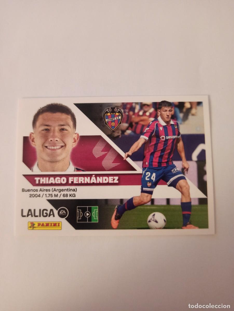 Cromos de f&uacute;tbol: Thiago Fernandez 16 bis Levante COLOCA - 3 &ordf; TERCERA EDICI&Oacute;N - LIGA ESTE 2026 2027 - 26 27 - PANINI