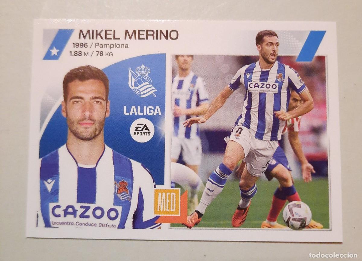 Cromos de f&uacute;tbol: N&deg;13 Mikel Merino, Real Sociedad 2023-24