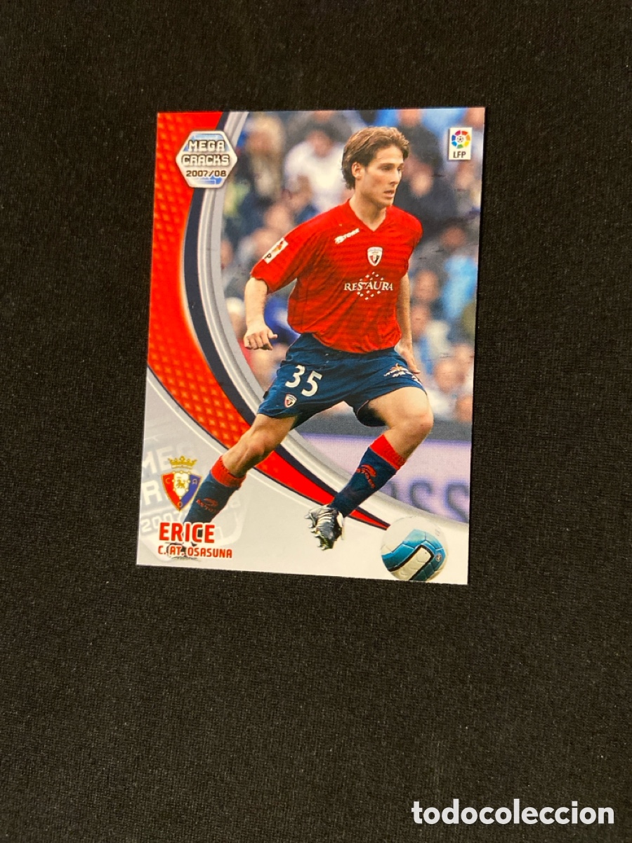Cromos de f&uacute;tbol: ERICE 228 (OSASUNA) MEGA