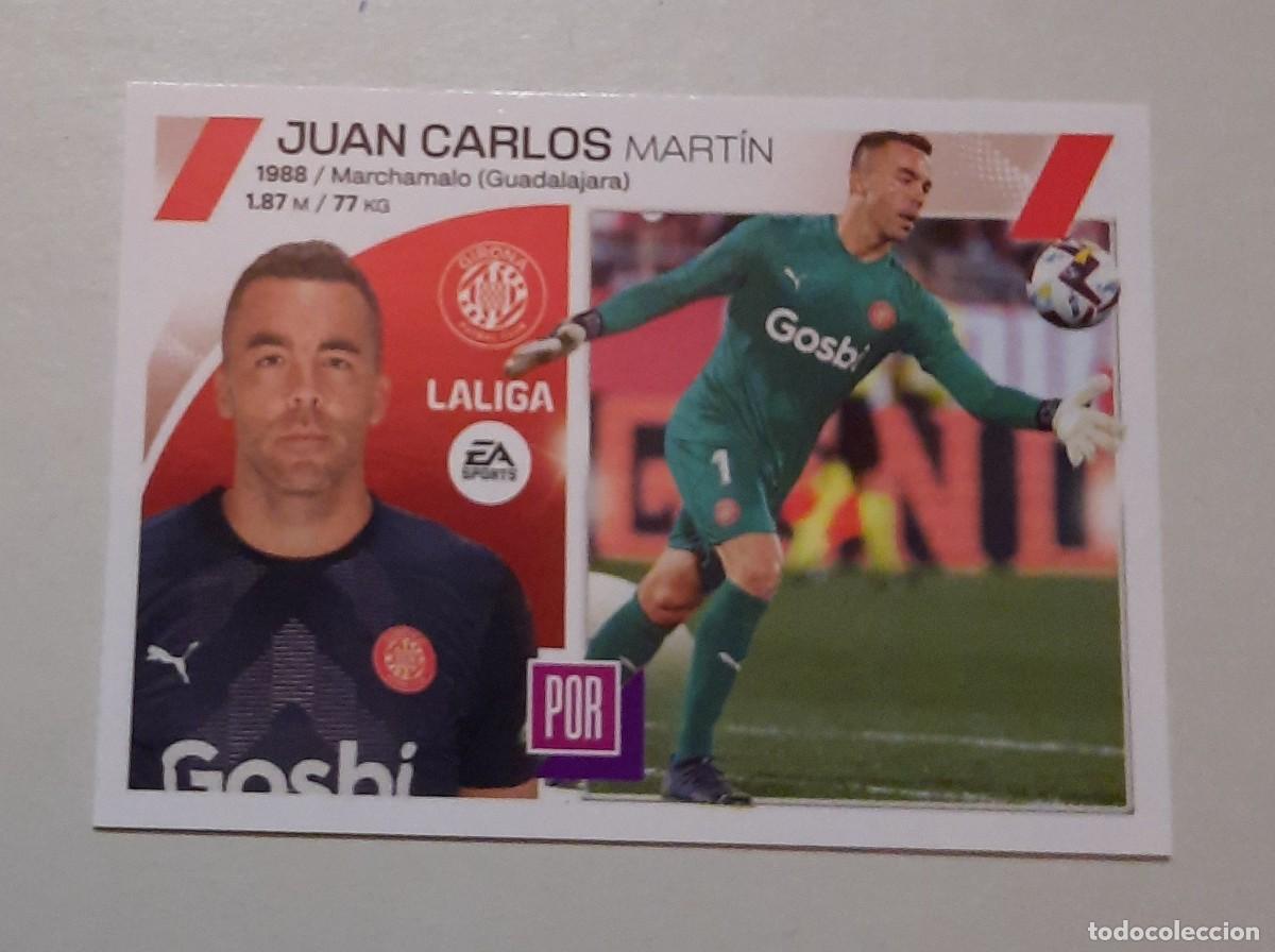 Cromos de f&uacute;tbol: N&deg;4 Juan Carlos, Girona FC 2023-24