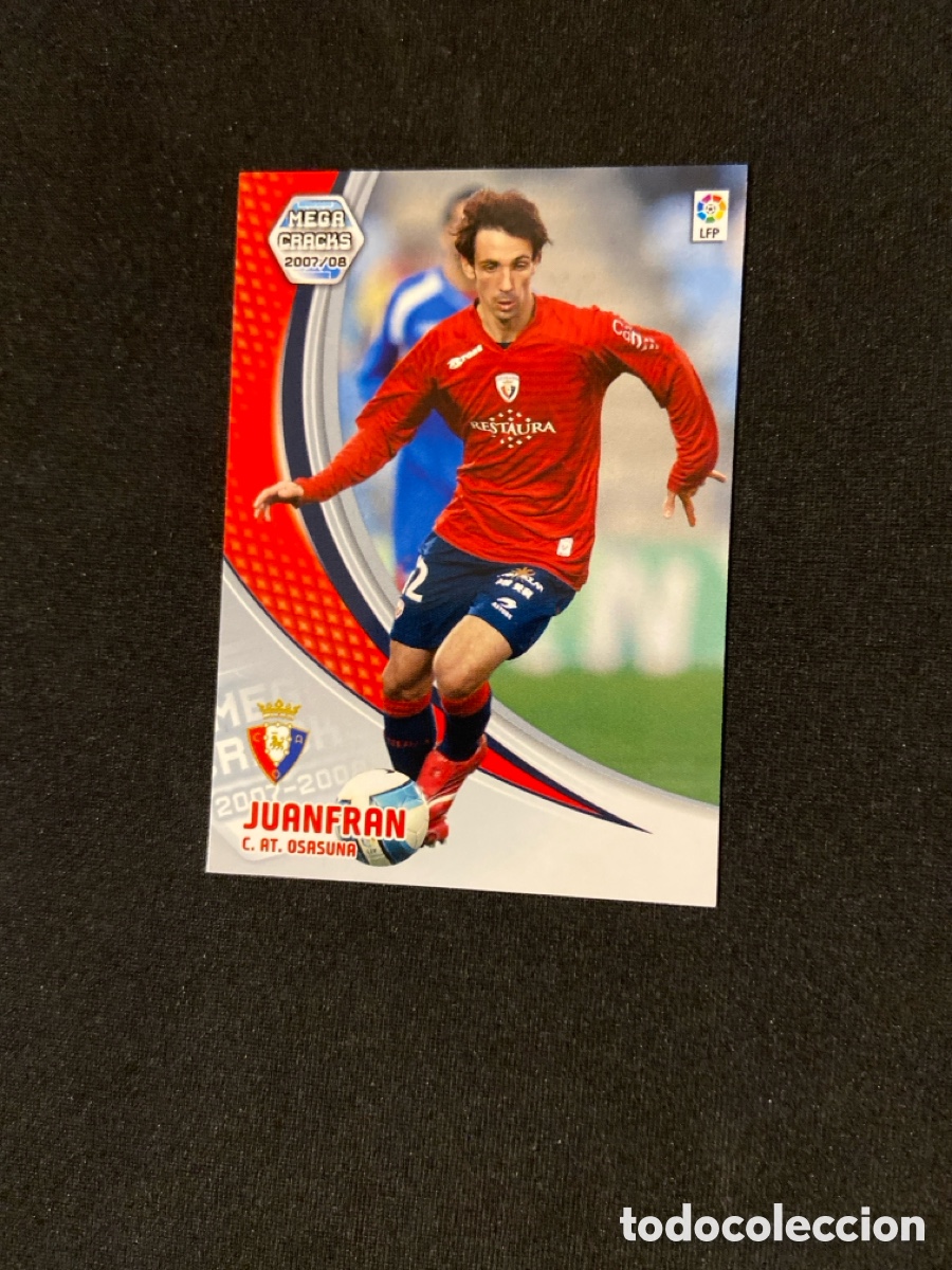 Cromos de f&uacute;tbol: JUANFRAN 231 (OSASUNA) MEGA