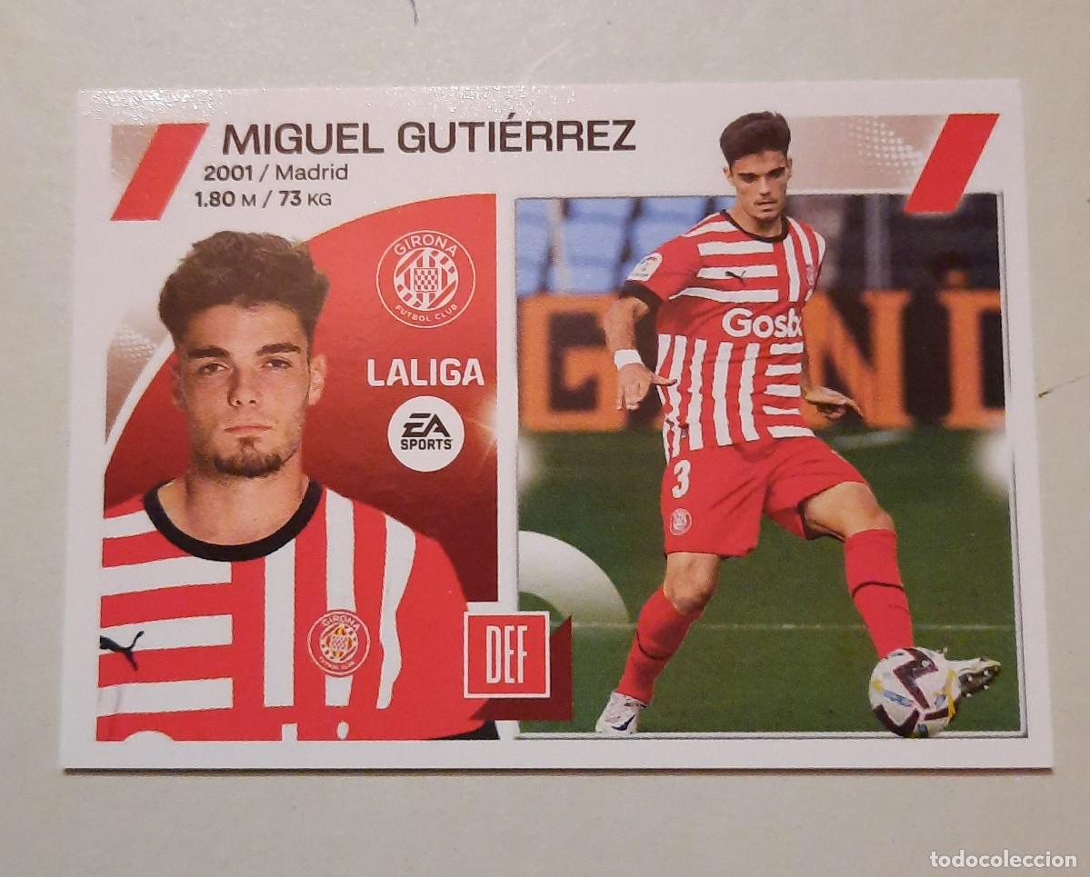 Cromos de f&uacute;tbol: N&deg;10 Miguel Gutierrez, Girona FC 2023-24
