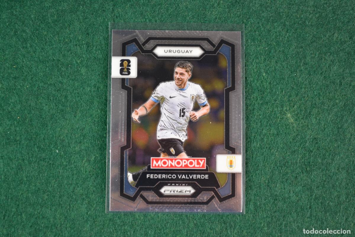 Cromos de f&uacute;tbol: PANINI MONOPOLY PRIZM FIFA WORLD CUP 2026 - 65 FEDERICO VALVERDE (URUGUAY / REAL MADRID)