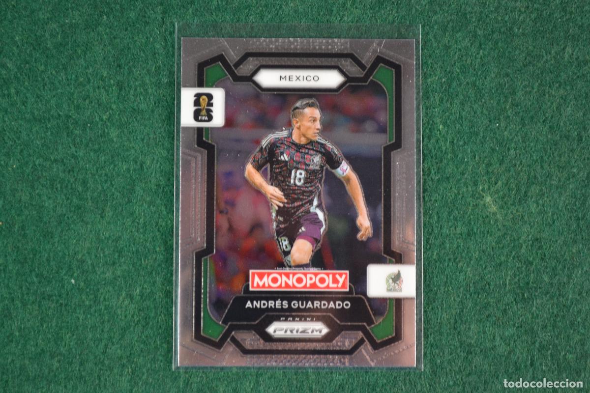 Cromos de f&uacute;tbol: PANINI MONOPOLY PRIZM FIFA WORLD CUP 2026 - 55 ANDRES GUARDADO (MEXICO)
