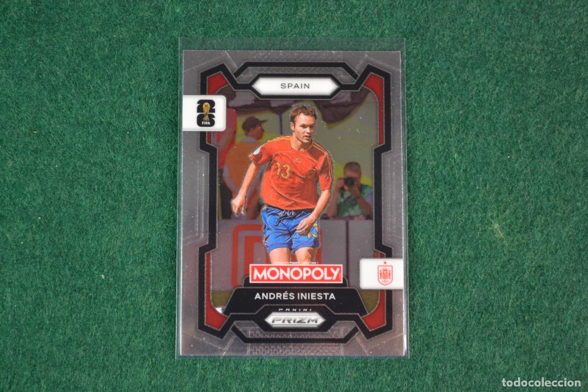 Cromos de f&uacute;tbol: PANINI MONOPOLY PRIZM FIFA WORLD CUP 2026 - 43 ANDRES INIESTA (ESPA&Ntilde;A / FC BARCELONA)