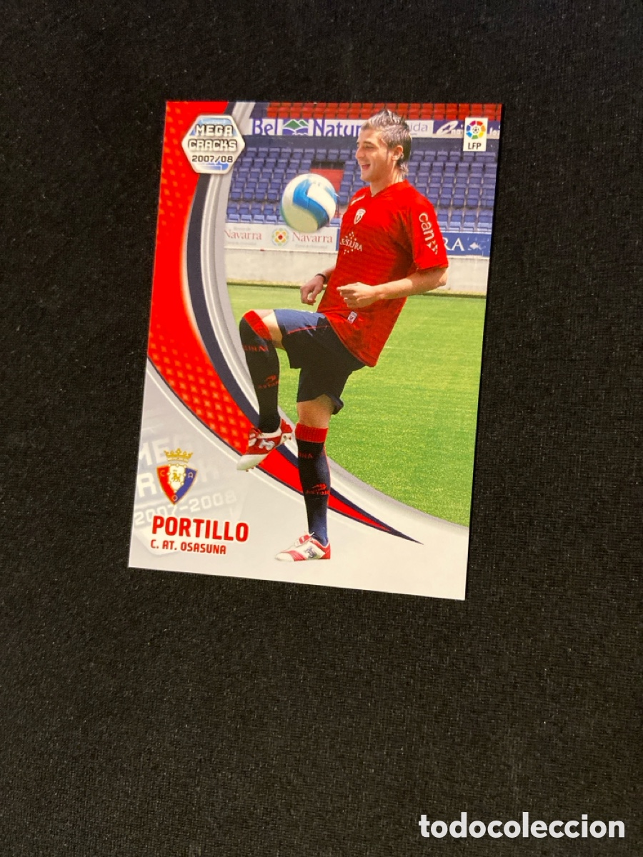Cromos de f&uacute;tbol: PORTILLO 233 (OSASUNA) MEGA
