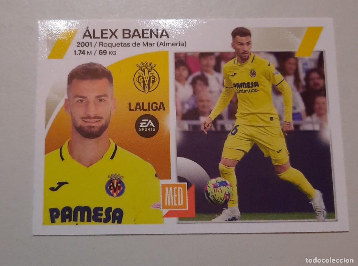 Cromos de f&uacute;tbol: N&deg;15 &Aacute;lex Baena, Villareal CF 2023-24