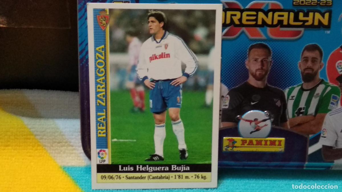 Cromos de f&uacute;tbol: MUNDICROMO FICHAS LIGA 2000 N&ordm; 478 LUIS HELGUERA (ZARAGOZA) - FUTBOL CROMO 1999 00