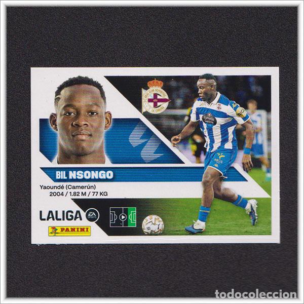 Cartes &agrave; collectionner de Football: LIGA ESTE 2026 2027 26 27 PANINI NSONGO 20 DEPORTIVO CORU&Ntilde;A COLECCI&Oacute;N ALBUM 1&ordf; EDICI&Oacute;N