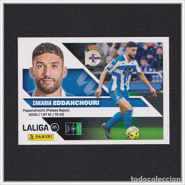 Cartes &agrave; collectionner de Football: LIGA ESTE 2026 2027 26 27 PANINI EDDAHCHOURI 19 DEPORTIVO CORU&Ntilde;A COLECCI&Oacute;N ALBUM 1&ordf; EDICI&Oacute;N