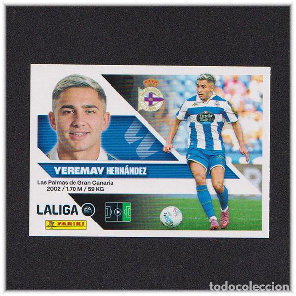 Cartes &agrave; collectionner de Football: LIGA ESTE 2026 2027 26 27 PANINI YEREMAY 18 DEPORTIVO CORU&Ntilde;A COLECCI&Oacute;N ALBUM 1&ordf; EDICI&Oacute;N