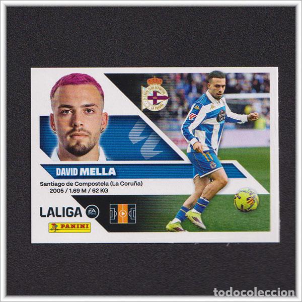 Cartes &agrave; collectionner de Football: LIGA ESTE 2026 2027 26 27 PANINI MELLA 16 DEPORTIVO CORU&Ntilde;A COLECCI&Oacute;N ALBUM 1&ordf; EDICI&Oacute;N