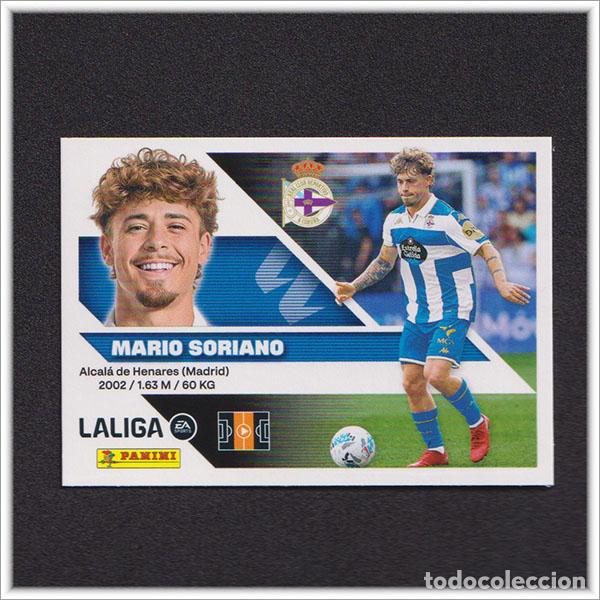 Cartes &agrave; collectionner de Football: LIGA ESTE 2026 2027 26 27 PANINI MARIO SORIANO 13 DEPORTIVO CORU&Ntilde;A COLECCI&Oacute;N ALBUM 1&ordf; EDICI&Oacute;N