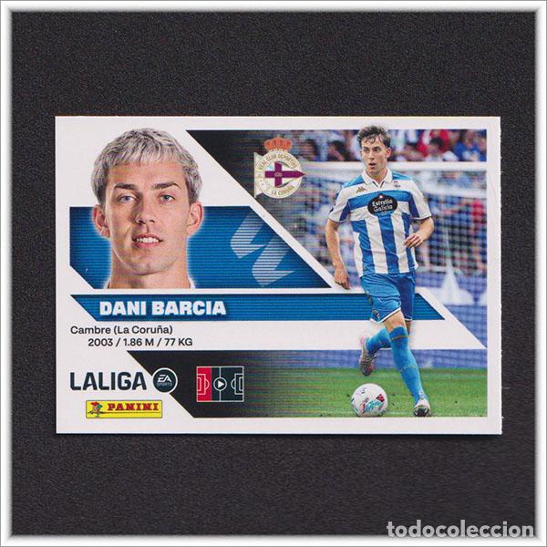 Cartes &agrave; collectionner de Football: LIGA ESTE 2026 2027 26 27 PANINI DANI BARCIA 8 DEPORTIVO CORU&Ntilde;A COLECCI&Oacute;N ALBUM 1&ordf; EDICI&Oacute;N