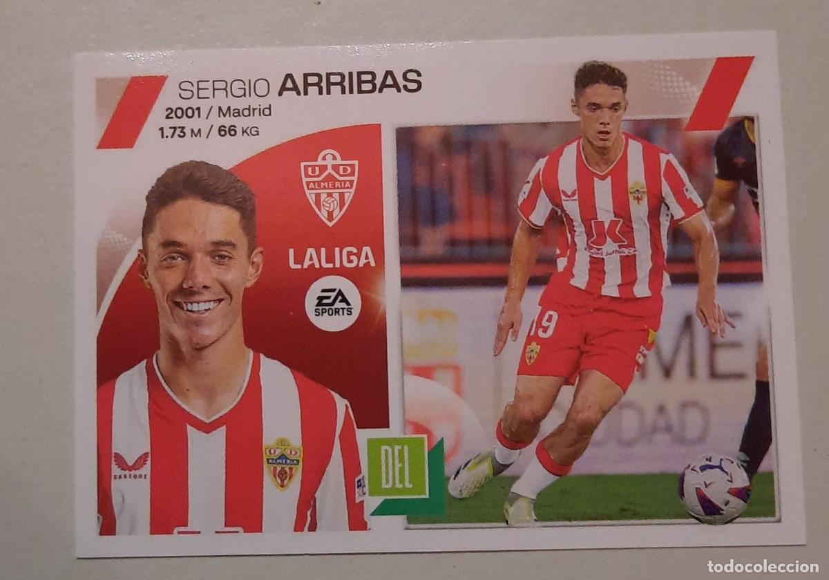 Cartes &agrave; collectionner de Football: N&deg;17 BIS Arribas UD Almer&iacute;a,Este Panini 2023-24