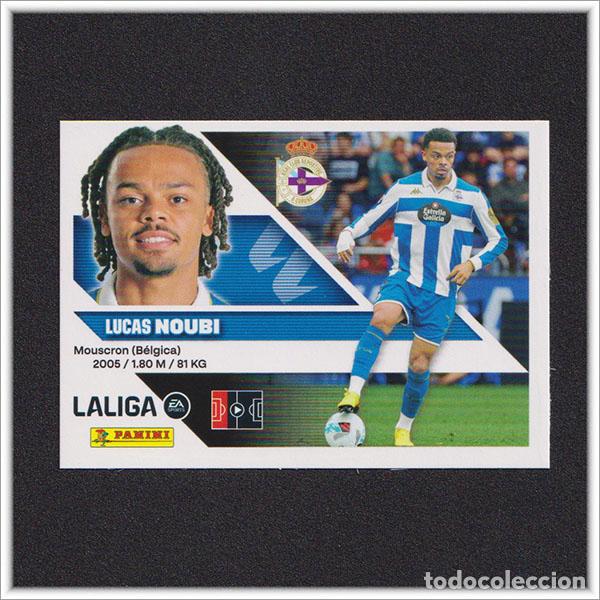 Cartes &agrave; collectionner de Football: LIGA ESTE 2026 2027 26 27 PANINI NOUBI 7 DEPORTIVO CORU&Ntilde;A COLECCI&Oacute;N ALBUM 1&ordf; EDICI&Oacute;N