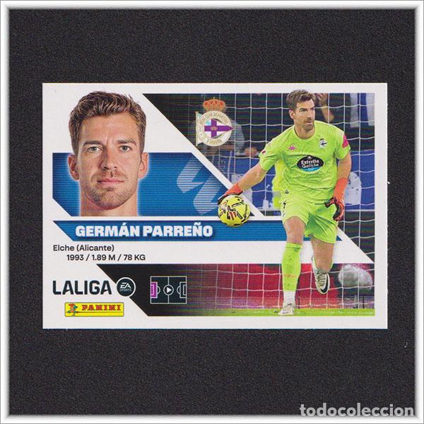 Cromos de f&uacute;tbol: LIGA ESTE 2026 2027 26 27 PANINI GERMAN PARRE&Ntilde;O 4 DEPORTIVO CORU&Ntilde;A COLECCI&Oacute;N ALBUM 1&ordf; EDICI&Oacute;N