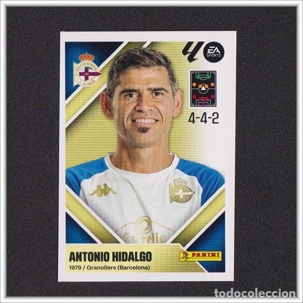 Cromos de f&uacute;tbol: LIGA ESTE 2026 2027 26 27 PANINI ANTONIO HIDALGO 2 DEPORTIVO CORU&Ntilde;A COLECCI&Oacute;N ALBUM 1&ordf; EDICI&Oacute;N