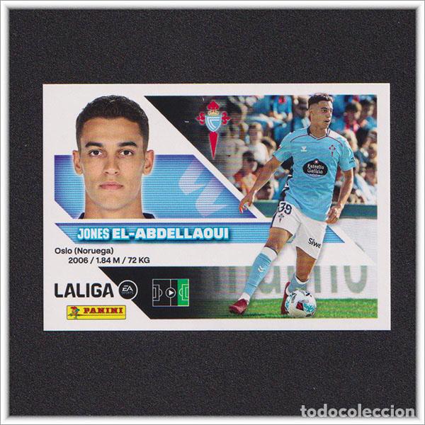 Cromos de f&uacute;tbol: LIGA ESTE 2026 2027 26 27 PANINI EL-ABDELLAOUI 18B 18 B CELTA DE VIGO COLECCI&Oacute;N ALBUM 1&ordf; EDICI&Oacute;N