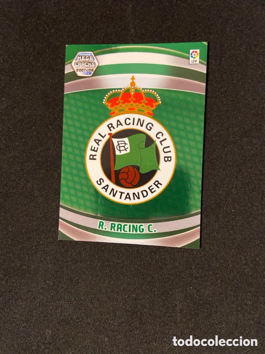 Cromos de f&uacute;tbol: ESCUDO 235 (RACING SANTANDER)