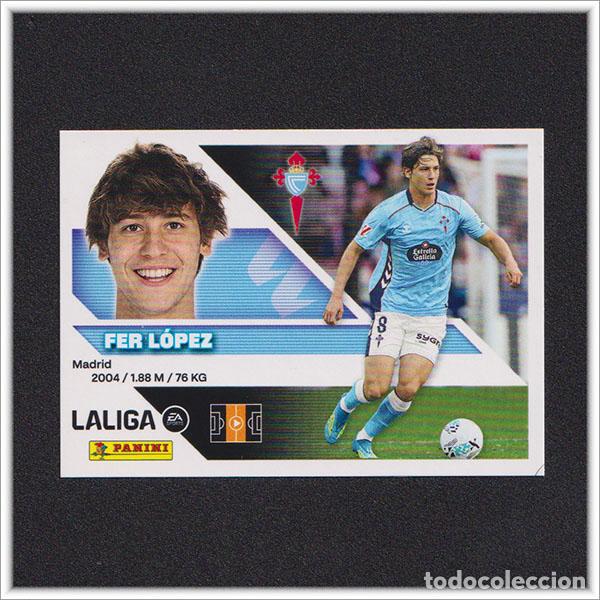 Cromos de f&uacute;tbol: LIGA ESTE 2026 2027 26 27 PANINI FER LOPEZ 15 CELTA DE VIGO COLECCI&Oacute;N ALBUM 1&ordf; EDICI&Oacute;N