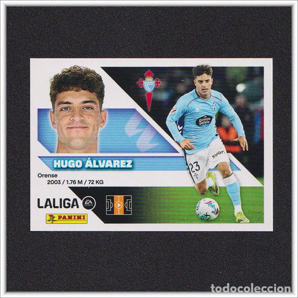 Cromos de f&uacute;tbol: LIGA ESTE 2026 2027 26 27 PANINI HUGO ALVAREZ 13 CELTA DE VIGO COLECCI&Oacute;N ALBUM 1&ordf; EDICI&Oacute;N