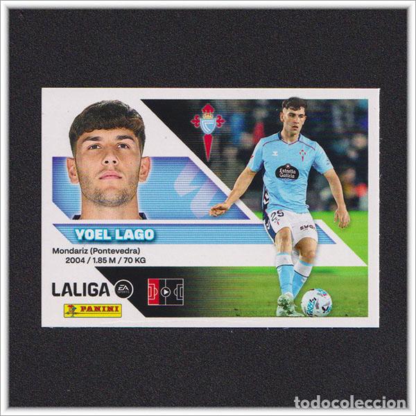 Cromos de f&uacute;tbol: LIGA ESTE 2026 2027 26 27 PANINI YOEL LAGO 9B 9 B CELTA DE VIGO COLECCI&Oacute;N ALBUM 1&ordf; EDICI&Oacute;N