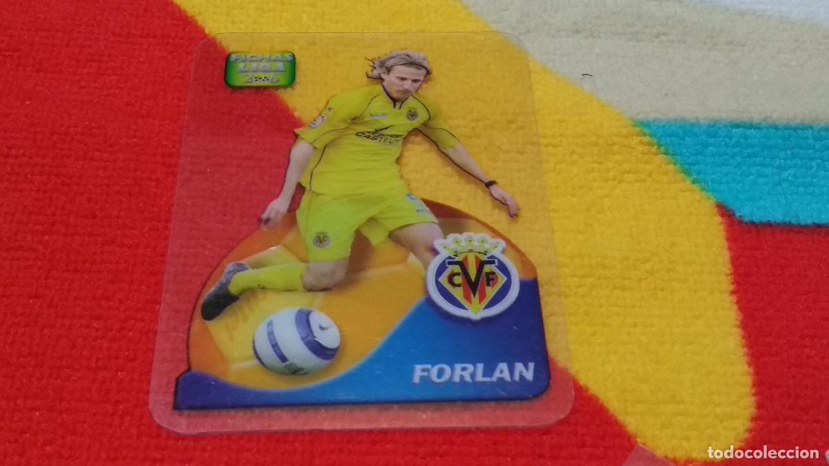 Cartes &agrave; collectionner de Football: 542 FORLAN (PICHICHI 2005) (LAMINCARD) - VILLARREAL C.F. - MUNDICROMO 2006