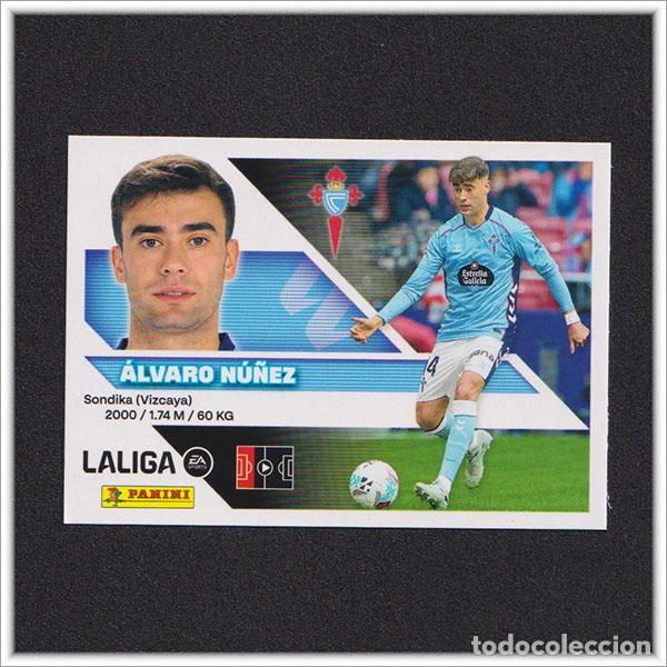 Cromos de f&uacute;tbol: LIGA ESTE 2026 2027 26 27 PANINI ALVARO NU&Ntilde;EZ 5 CELTA DE VIGO COLECCI&Oacute;N ALBUM 1&ordf; EDICI&Oacute;N