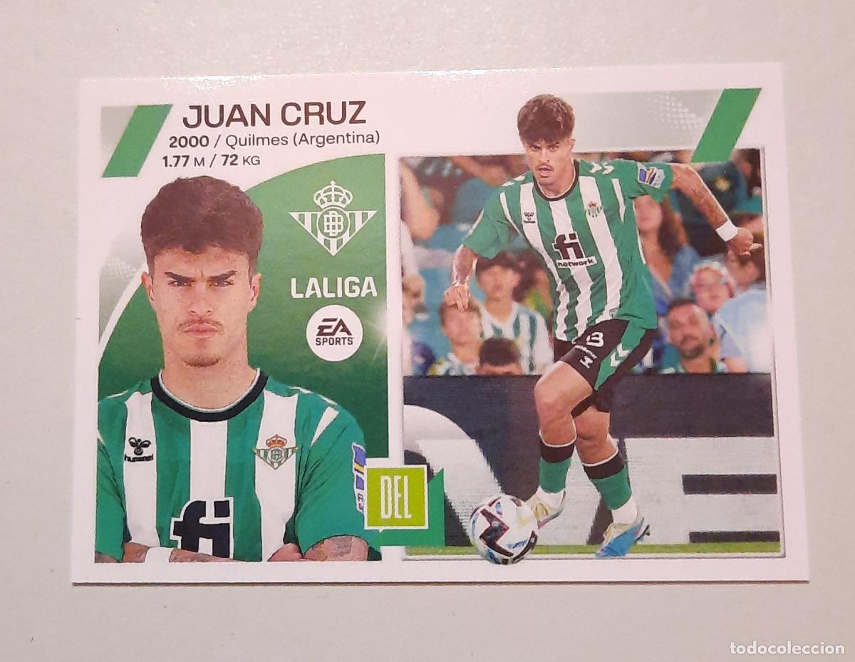 Cromos de Futebol: N&deg;17B Juan Cruz Real Betis,Este Panini 2023-24