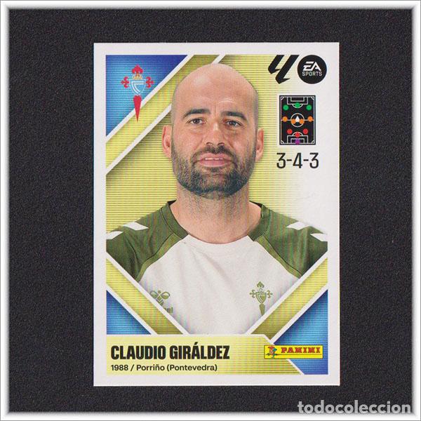 Cromos de f&uacute;tbol: LIGA ESTE 2026 2027 26 27 PANINI CLAUDIO GIRALDEZ 2 CELTA DE VIGO COLECCI&Oacute;N ALBUM 1&ordf; EDICI&Oacute;N