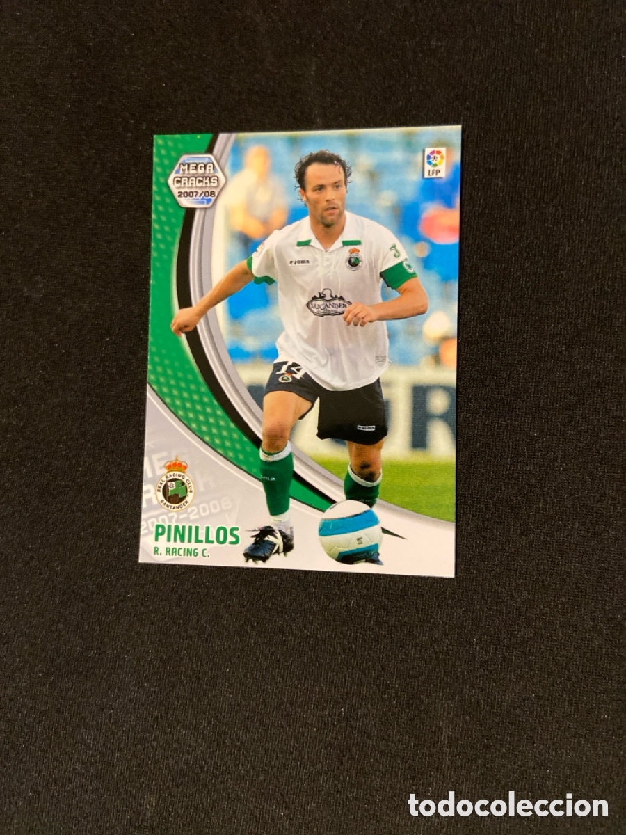 Cromos de f&uacute;tbol: PINILLOS 238 (RACING SANTANDER) PANINI MEGACRACKS 2007-2008 07 08 CROMO CARTA M-3