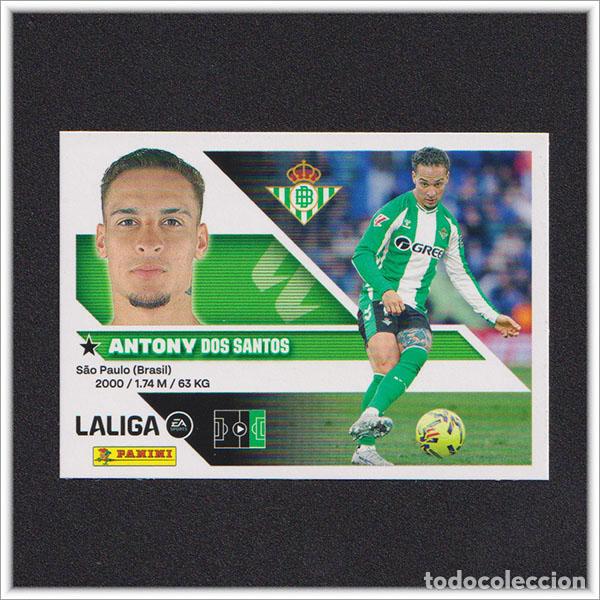 Cartes &agrave; collectionner de Football: LIGA ESTE 2026 2027 26 27 PANINI ANTONY 18 BETIS COLECCI&Oacute;N ALBUM 1&ordf; EDICI&Oacute;N