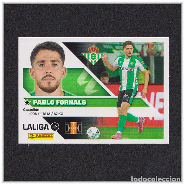 Cromos de f&uacute;tbol: LIGA ESTE 2026 2027 26 27 PANINI PABLO FORNALS 15 BETIS COLECCI&Oacute;N ALBUM 1&ordf; EDICI&Oacute;N