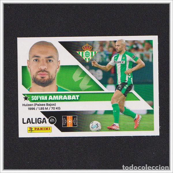 Cromos de f&uacute;tbol: LIGA ESTE 2026 2027 26 27 PANINI AMRABAT 11 BETIS COLECCI&Oacute;N ALBUM 1&ordf; EDICI&Oacute;N